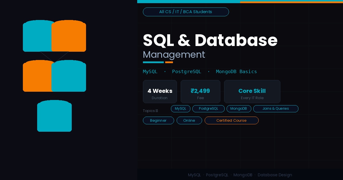 SQL & Database Management