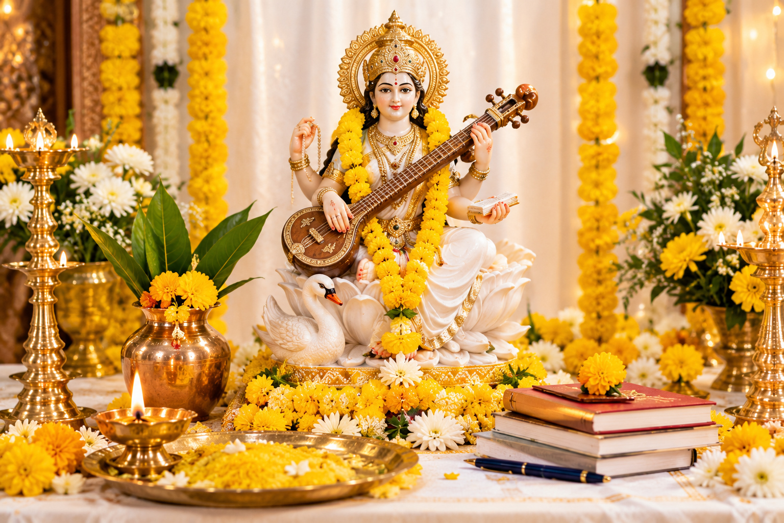 सरस्वती पूजा