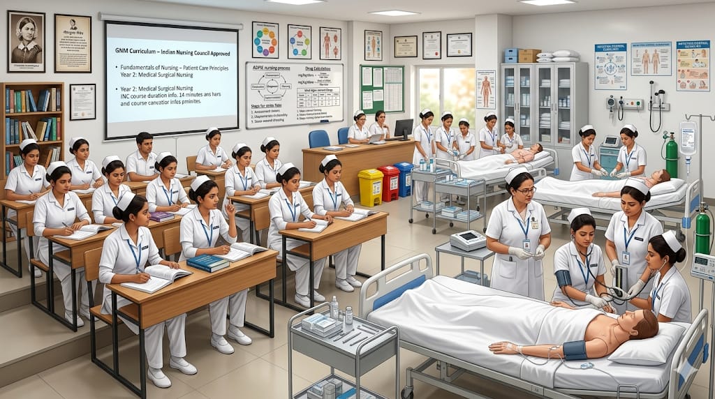 General Nursing and Midwifery (GNM)